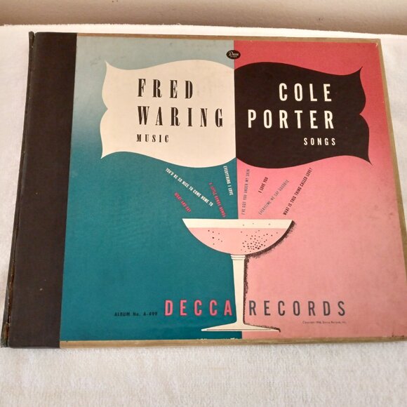 1946 Decca Records Fred Waring / Cole Porter A-499 Box Set - Picture 1 of 5